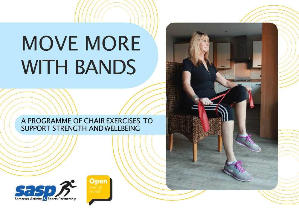 Move More Chair Exercises using a band - 12 page PDF