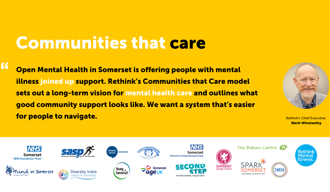 Rethink CEO Mark Winstanley visits Open Mental Health