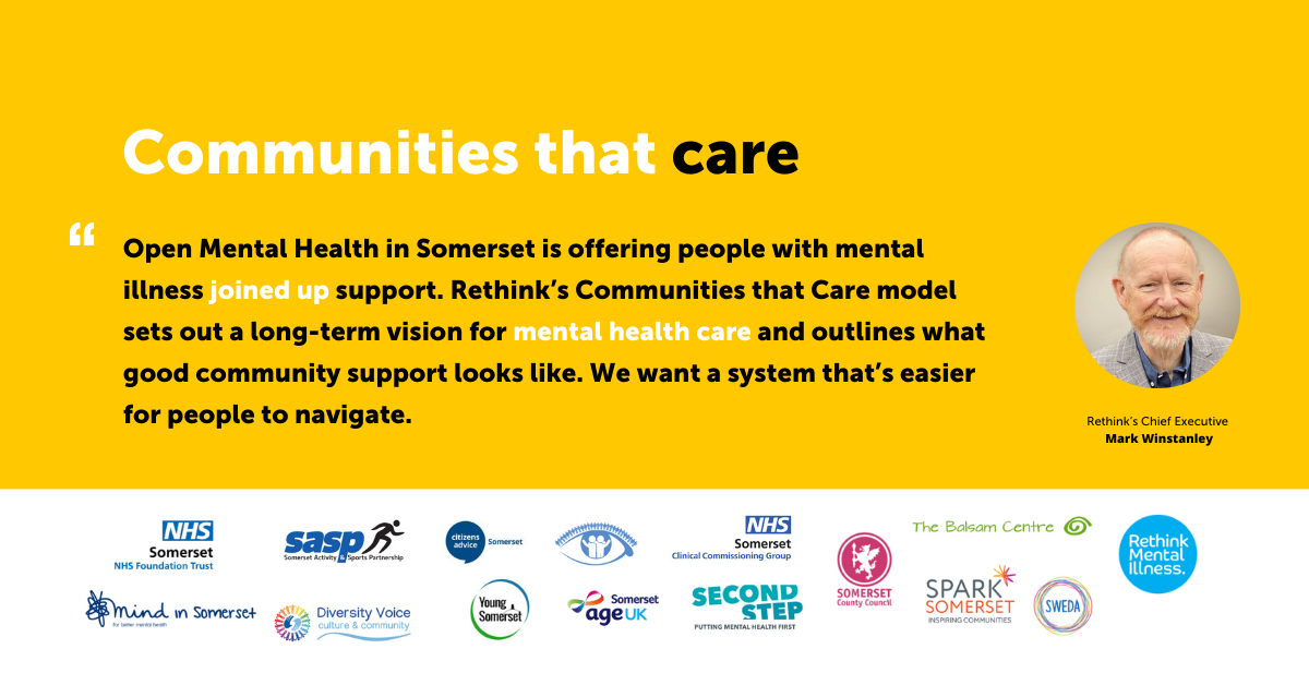 Rethink Mental Illness’s CEO Mark Winstanley Quote